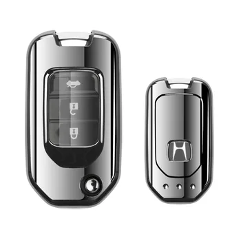 1 piece Soft TPU Car Key Case Cover For Honda Civic X-RV Jazz Greiz Crdder Odyssey 2015-2018 Flip Key Keychain Car Styling
1 piece Soft TPU Car Key Case Cover For Honda Civic X-RV Jazz Greiz Crdder Odyssey 2015-2018 Flip Key Keychain Car Styling