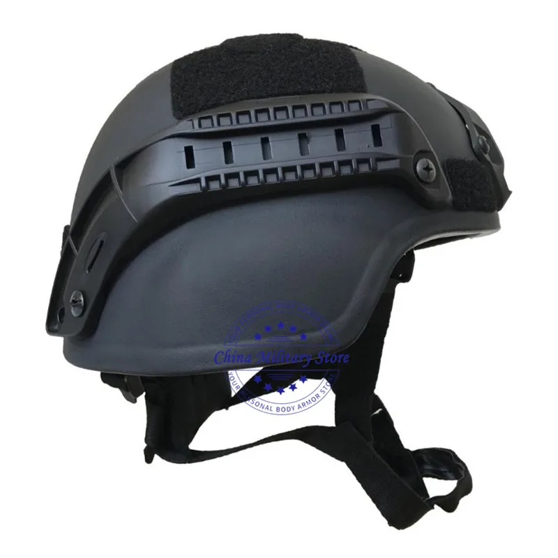 9mm-Bullet-NIJ-IIIA-Military-Tactical-Combat-Aramid-US-MICH-2000-Bullet-Proof-Helmet (2)