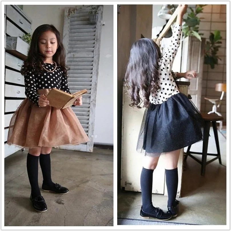 Autumn Fashion Girl Long sleeve Dress Kids Fall Clothes Children Party Clothing