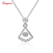 Smyoue D color 0.5 Carat Real Moissanite Pendant Necklace For Girls Women's 100% 925 Sterling Silver Jewelry Romantic Gift
Smyoue D color 0.5 Carat Real Moissanite Pendant Necklace For Girls Women's 100% 925 Sterling Silver Jewelry Romantic Gift