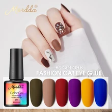 MORDDA 8ML esmalte de uñas UV LED Gel barniz para el diseño de los dedos empapa de la laca de Gel de larga duración pintura de Gel herramientas de manicura de uñas(China)
