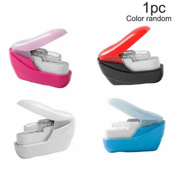 No Nails Stapling Machine Mini Kawaii Book Stapler Stapleless Stapler Paper 5*2.5*5cm Office Supplies
No Nails Stapling Machine Mini Kawaii Book Stapler Stapleless Stapler Paper 5*2.5*5cm Office Supplies