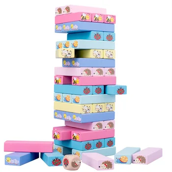 51 Pcs Wooden Toys Children Educational Puzzle Wood Board Game Blocks Toy Layers Digital Stacked game D123
51 Pcs Wooden Toys Children Educational Puzzle Wood Board Game Blocks Toy Layers Digital Stacked game D123