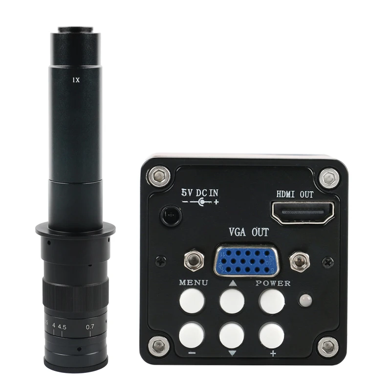 13MP HDMI VGA 60F/S 720P Digital Video Monocular Microscope Camera 300X Adjustable Magnification Zoom C Mount Lens
13MP HDMI VGA 60F/S 720P Digital Video Monocular Microscope Camera 300X Adjustable Magnification Zoom C Mount Lens