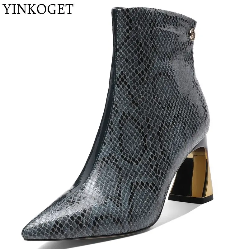 ALLBITEFO fashion sexy genuine leather thick heel ladies women boots hot sale autumn winter ankle boots charming girl boots
ALLBITEFO fashion sexy genuine leather thick heel ladies women boots hot sale autumn winter ankle boots charming girl boots