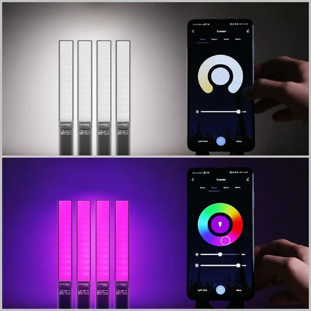 LED Photography Lighting Wand RGB APP Control Studio Video Lamp Ice Light Stick,36000 Colors, 12 Light Effects, 2500-6500K NEW
LED Photography Lighting Wand RGB APP Control Studio Video Lamp Ice Light Stick,36000 Colors, 12 Light Effects, 2500-6500K NEW