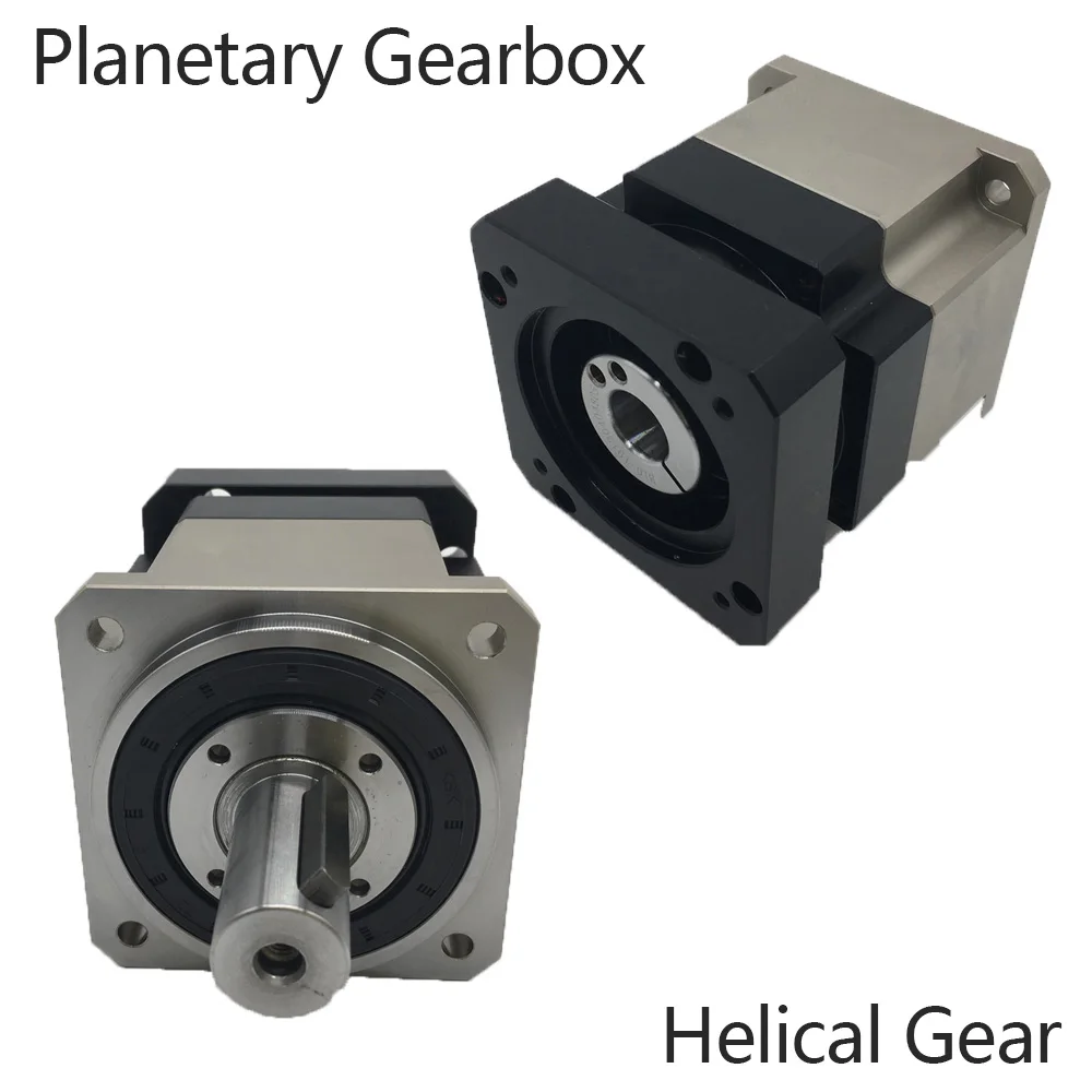 Ratio 5:1 Helical Planetary Reducer 3Arcmin Backlash Gearbox 14mm input shaft for NEMA34 86mm Stepper Motor Robot Top precision
Ratio 5:1 Helical Planetary Reducer 3Arcmin Backlash Gearbox 14mm input shaft for NEMA34 86mm Stepper Motor Robot Top precision
