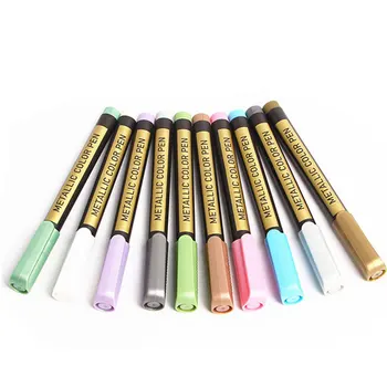 Metallic Marker Pens Set of 10 Assorted Colors Premium Paint Pen for Black Paper Wedding Guest Book Scrapbook Craft Supplies
Metallic Marker Pens Set of 10 Assorted Colors Premium Paint Pen for Black Paper Wedding Guest Book Scrapbook Craft Supplies