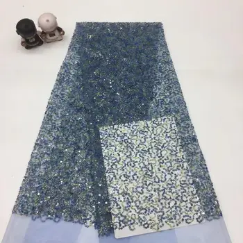Madison Latest African Sequined Lace Fabric Embroidery French Mesh French Lace Fabric For Nigerian Party Dress
Madison Latest African Sequined Lace Fabric Embroidery French Mesh French Lace Fabric For Nigerian Party Dress