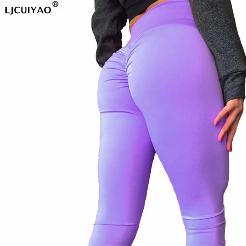 LJCUIYAO Women Push Up Leggings Sexy High Waist Spandex Workout Casual Fitness Female Hip Fold Stretch Jeggings Knitted Pants
LJCUIYAO Women Push Up Leggings Sexy High Waist Spandex Workout Casual Fitness Female Hip Fold Stretch Jeggings Knitted Pants