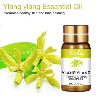 Mishiu 5ML100% Pure Ylang Ylang Essential Oil Promotes Healthy Skin&Hair,Calming,Help Sleep Aromatherapy Plant Essential Oil
Mishiu 5ML100% Pure Ylang Ylang Essential Oil Promotes Healthy Skin&Hair,Calming,Help Sleep Aromatherapy Plant Essential Oil