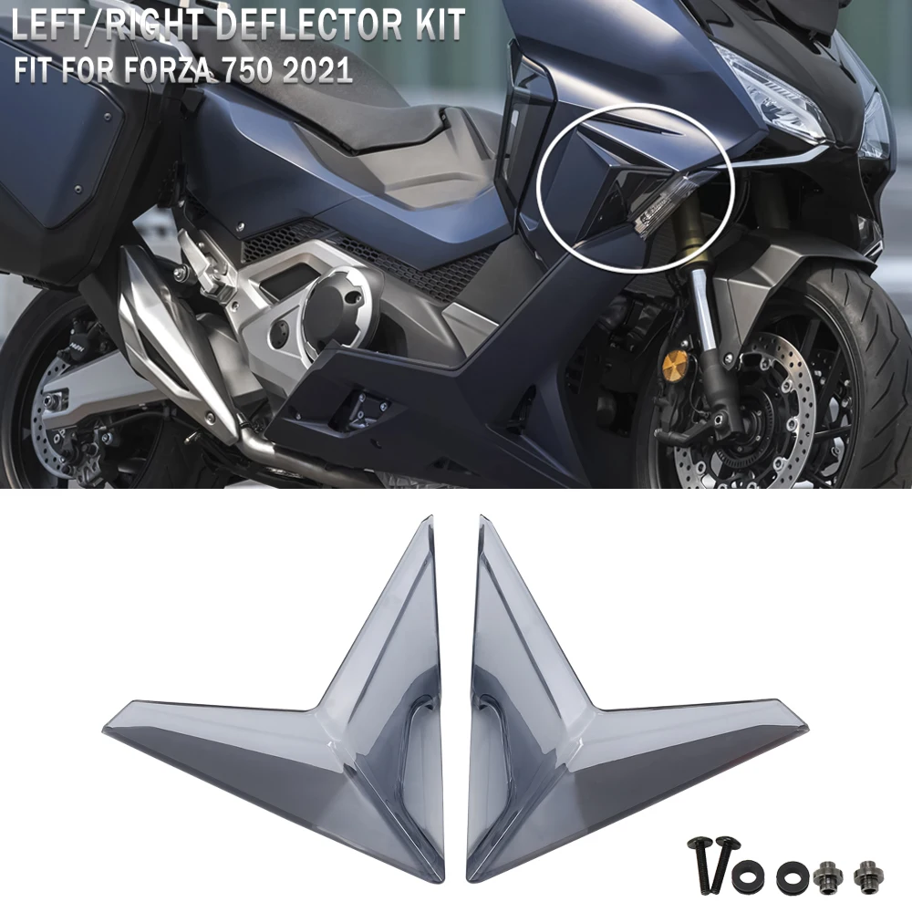 

For HONDA For FORZA 750 Motorcycle New Front Foot Pad Guard Plate Air Deflector kit Left/right Upper Deflector Down Deflector