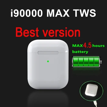 i90000 MAX TWS 4.5H Playing Time Bluetooth 5.0 Earphones Smart Touch Control Pop-up Window Wireless Headphones Pk i500 i9000
i90000 MAX TWS 4.5H Playing Time Bluetooth 5.0 Earphones Smart Touch Control Pop-up Window Wireless Headphones Pk i500 i9000