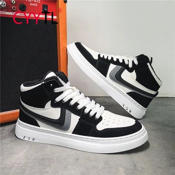 CYYTL Men's Trend High-top Sneakers Fashion Winter Warm Sports Shoes Popular Outdoor Casual Botas Trainers Zapatillas Hombr
CYYTL Men's Trend High-top Sneakers Fashion Winter Warm Sports Shoes Popular Outdoor Casual Botas Trainers Zapatillas Hombr