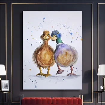 Wall Pictur Posters Canvas Prints Cute Duck Canvas Painting Animal Print Pictures For Wall Nordic Style Canvas Art Tuinposter
Wall Pictur Posters Canvas Prints Cute Duck Canvas Painting Animal Print Pictures For Wall Nordic Style Canvas Art Tuinposter