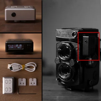 For Film Camera Photography Luminometer EM-01 Hot Shoe Light Meter Photometer Set-top Reflection Meter
For Film Camera Photography Luminometer EM-01 Hot Shoe Light Meter Photometer Set-top Reflection Meter