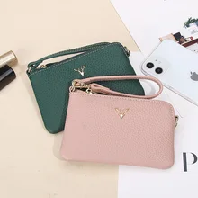 Genuine Leather Women Wallets and Coin Purses 2022 Fashion Zipper Credit Card Holder Wallet Short Ladies Designer Change Purse
Genuine Leather Women Wallets and Coin Purses 2022 Fashion Zipper Credit Card Holder Wallet Short Ladies Designer Change Purse