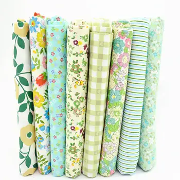 8pcs green Series floral Printed Cotton Fabric,Handmade Patchwork Cloth bundle For DIY Quilting Sewing Crafts,doll Dress Textile
8pcs green Series floral Printed Cotton Fabric,Handmade Patchwork Cloth bundle For DIY Quilting Sewing Crafts,doll Dress Textile
