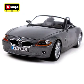 

Bburago 1:24 BMW Z4 sports car diecast motorcar collecting car models for men Wine red 22002