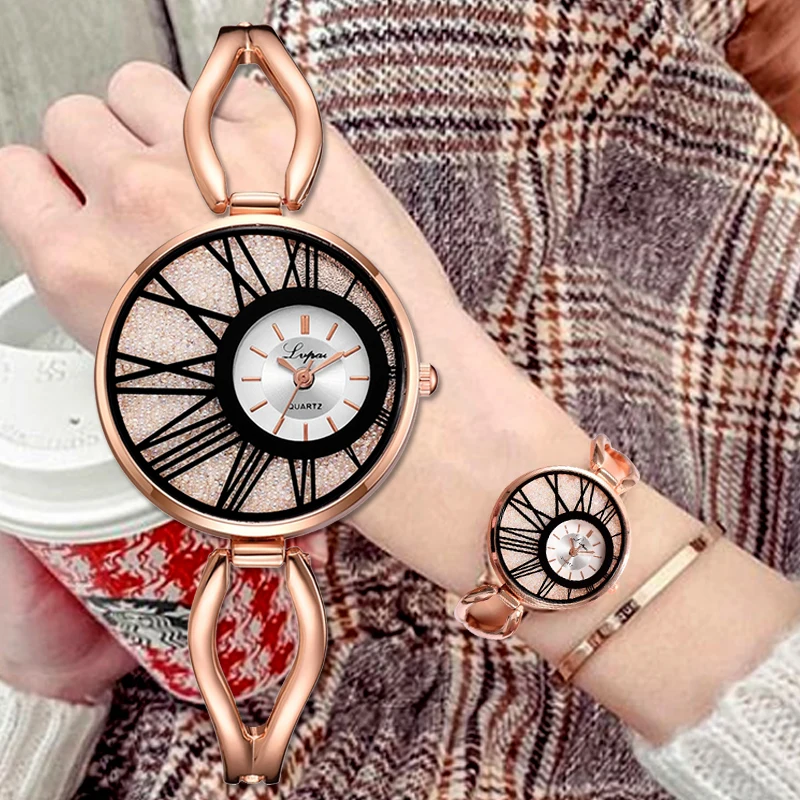 Lvpai Brand Ladies Bracelet Watch Luxury Rose Gold Women Dress Quartz Wrist Watch Clock 2019 New Kol Saati Relogio Feminino Gift
Lvpai Brand Ladies Bracelet Watch Luxury Rose Gold Women Dress Quartz Wrist Watch Clock 2019 New Kol Saati Relogio Feminino Gift