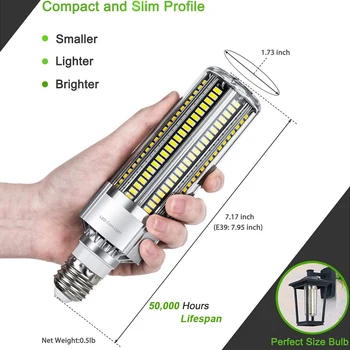 High Power Lamp Replace Led Corn Bulb For Home Decoration Ultra Bright LED Light Bulb for Chandelier Spotlight D30
High Power Lamp Replace Led Corn Bulb For Home Decoration Ultra Bright LED Light Bulb for Chandelier Spotlight D30
