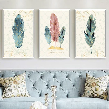 Modern Abstract Colorful Birds Feather Canvas Poster Art Paintings Water ColorAffiche Home Decor for Living Room Unframed 3-52
Modern Abstract Colorful Birds Feather Canvas Poster Art Paintings Water ColorAffiche Home Decor for Living Room Unframed 3-52
