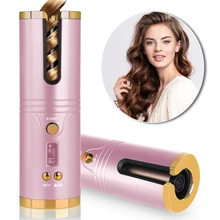 Hair Curler Automatic Wireless Curling Iron LCD Display Screen Usb Recharge Ceramic Curls Curly Rotating Curling Style Tools
Hair Curler Automatic Wireless Curling Iron LCD Display Screen Usb Recharge Ceramic Curls Curly Rotating Curling Style Tools