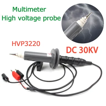 Multimeter High Voltage Probe DC 20KV AC 14KV Multimeter Test Line 1000Mohm Input 1000:1 Attenuation High Voltage Signal
Multimeter High Voltage Probe DC 20KV AC 14KV Multimeter Test Line 1000Mohm Input 1000:1 Attenuation High Voltage Signal