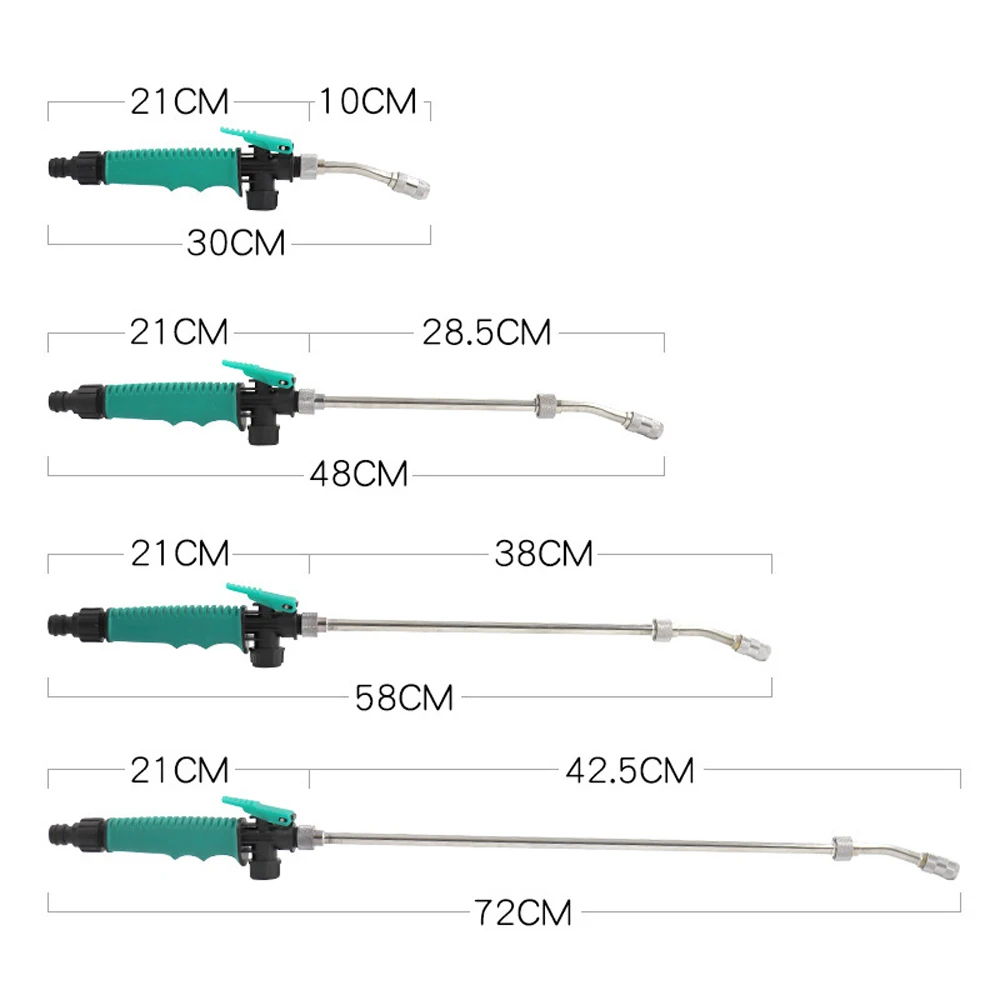 30-72cm Water Gun High Pressure Power Washer Spray Car Washing Tools Garden Water Jet Washer Watering Flowers Vegetables
30-72cm Water Gun High Pressure Power Washer Spray Car Washing Tools Garden Water Jet Washer Watering Flowers Vegetables
