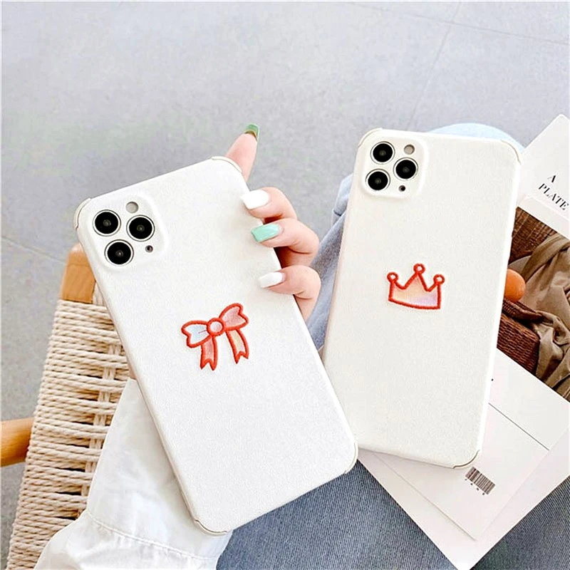 3D Embroidery Love Heart Phone Case For iphone SE 2020 Case 11 Pro MAX XS MAX XR X 7 8 Plus Cute Bowknot Crown Soft Matte Cover
3D Embroidery Love Heart Phone Case For iphone SE 2020 Case 11 Pro MAX XS MAX XR X 7 8 Plus Cute Bowknot Crown Soft Matte Cover
