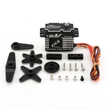JX BLS-HV7132MG 32KG Metal Steering Digital Gear HV Brushless Servo with High Voltage for RC Car Robot Airplane Drone
JX BLS-HV7132MG 32KG Metal Steering Digital Gear HV Brushless Servo with High Voltage for RC Car Robot Airplane Drone