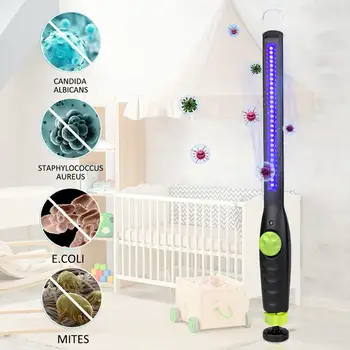 30LED UV Germicidal Rod Bactericidal Lights Handheld Ultraviolet Sterilizer Lamp Portable UVC Disinfection Lamps In Car
30LED UV Germicidal Rod Bactericidal Lights Handheld Ultraviolet Sterilizer Lamp Portable UVC Disinfection Lamps In Car