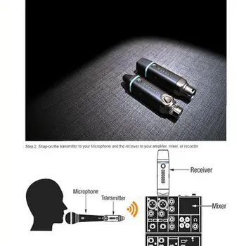 2.4GHz Digital Wireless Microphone Transmitter Receiver System for DJ Disco Stage Public Speaking Karaoke Sound Studio NUX B-3
2.4GHz Digital Wireless Microphone Transmitter Receiver System for DJ Disco Stage Public Speaking Karaoke Sound Studio NUX B-3