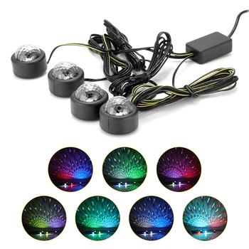 USB Car LED Atmosphere Lamp Sound Control Interior Ambient Star Light Decoration 1with 4 Stars Car Lighting Flashing Lights
USB Car LED Atmosphere Lamp Sound Control Interior Ambient Star Light Decoration 1with 4 Stars Car Lighting Flashing Lights