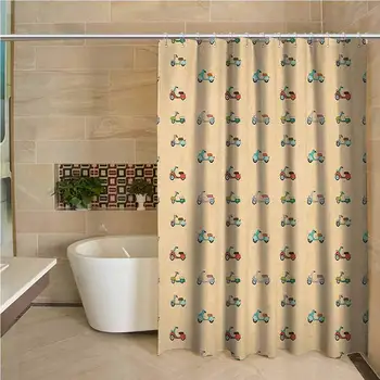Urban Precision Custom Shower Curtain Cartoon Style Pattern with Colorful Scooters Retro Transportation Vehicles Traffic Modern
Urban Precision Custom Shower Curtain Cartoon Style Pattern with Colorful Scooters Retro Transportation Vehicles Traffic Modern
