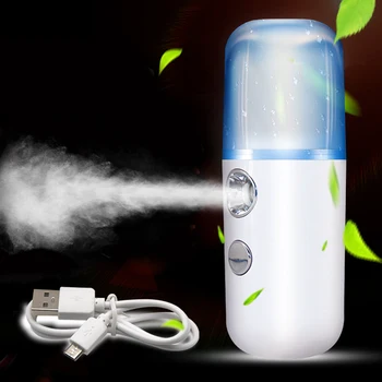 30ml Mini Handheld Nano Mist Sprayer Summer Moisturing Facial Steamer Face Humidifier Mist Spray Beauty Skin Care
30ml Mini Handheld Nano Mist Sprayer Summer Moisturing Facial Steamer Face Humidifier Mist Spray Beauty Skin Care