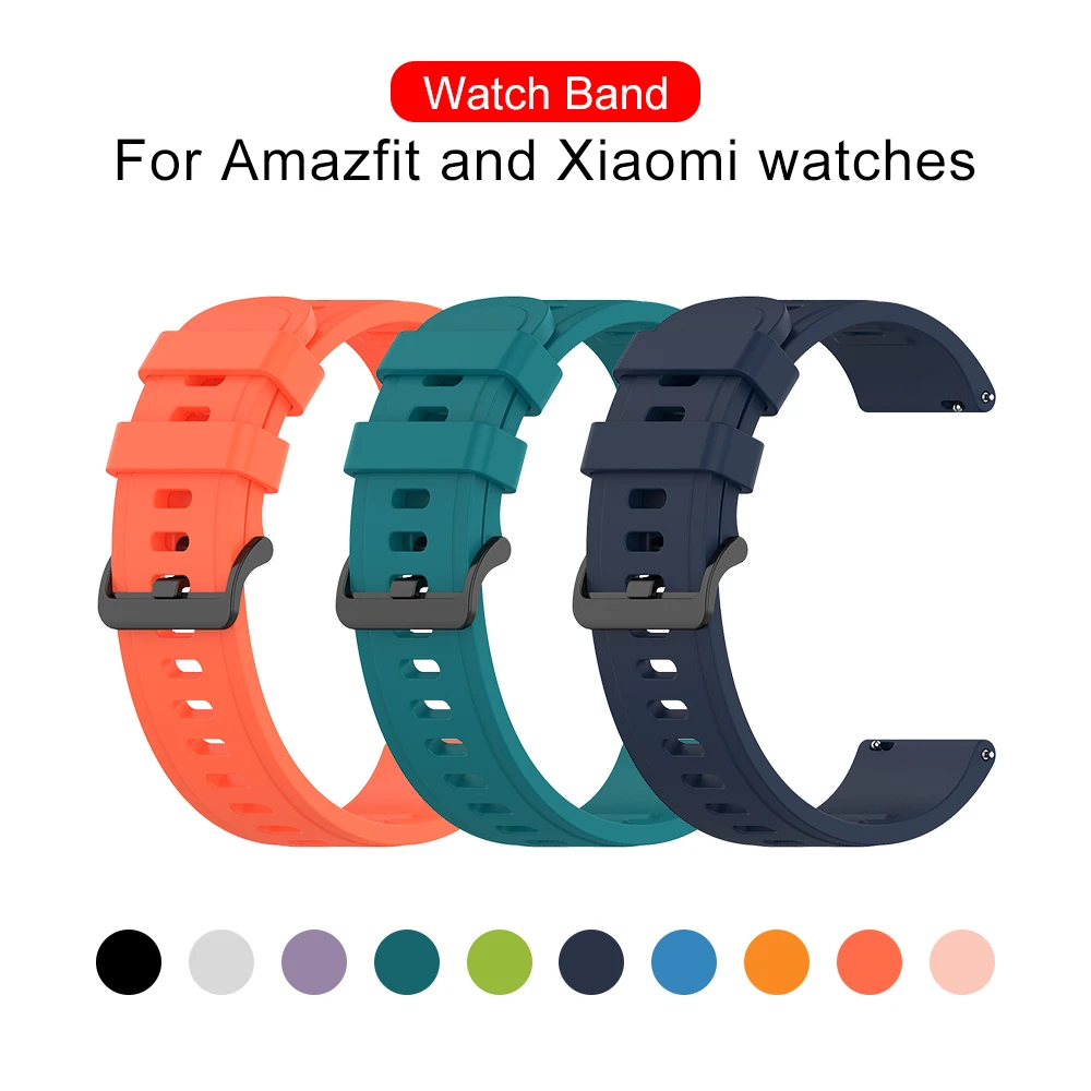 Ремешок для часов Xiaomi mi Watch, цветной спортивный официальный браслет для Huami Amazfit GTR 47 мм 2 2e Pace 2 3 Stratos, 22 мм
Ремешок для часов Xiaomi mi Watch, цветной спортивный официальный браслет для Huami Amazfit GTR 47 мм 2 2e Pace 2 3 Stratos, 22 мм