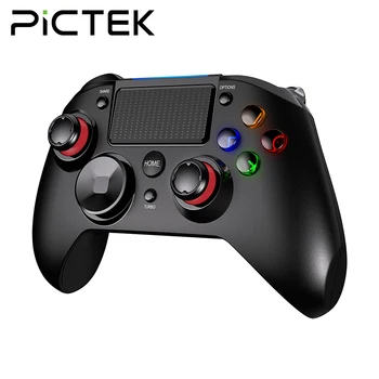 Wireless Gaming Controller for PS4/PC Rechargeable Gamepad with Audio Port/Sixaxis/Dual Vibration/Turbo Linear Trigger Joypad
Wireless Gaming Controller for PS4/PC Rechargeable Gamepad with Audio Port/Sixaxis/Dual Vibration/Turbo Linear Trigger Joypad