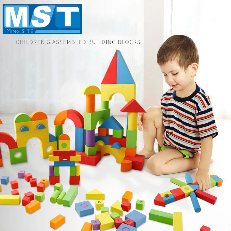 Colorful Home Safe Soft EVA Foam Blocks Baby Build Toys Children Construction Educational Assembled Building Blocks Party Game
Colorful Home Safe Soft EVA Foam Blocks Baby Build Toys Children Construction Educational Assembled Building Blocks Party Game