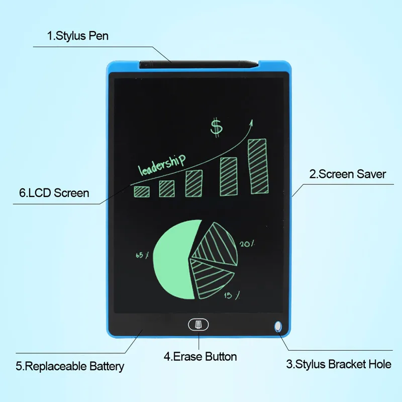 LCD Writing Tablet 8.5Inch Electronic Digital Electronic Graphics Drawing Board Doodle Pad with Stylus pen Gift for kids
LCD Writing Tablet 8.5Inch Electronic Digital Electronic Graphics Drawing Board Doodle Pad with Stylus pen Gift for kids