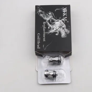 XFKM 3pcs V8 Baby V2 A1 A2 0.17ohm 0.2ohm Single Replacement Coil Head Cores for V8 Baby v2 Sub ohm Tank 
XFKM 3pcs V8 Baby V2 A1 A2 0.17ohm 0.2ohm Single Replacement Coil Head Cores for V8 Baby v2 Sub ohm Tank