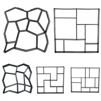 DIY Plastic Path Maker Paving Cement Brick Mould Courtyard Park Road Pavement Mold Stone Floor Road Concrete Molds
DIY Plastic Path Maker Paving Cement Brick Mould Courtyard Park Road Pavement Mold Stone Floor Road Concrete Molds