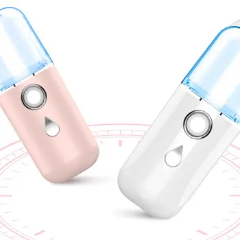 Nano Spray Hydration Instrument Mini Portable Rechargeable Handheld Facial Steamer Beauty Moisturizing Humidifier
Nano Spray Hydration Instrument Mini Portable Rechargeable Handheld Facial Steamer Beauty Moisturizing Humidifier