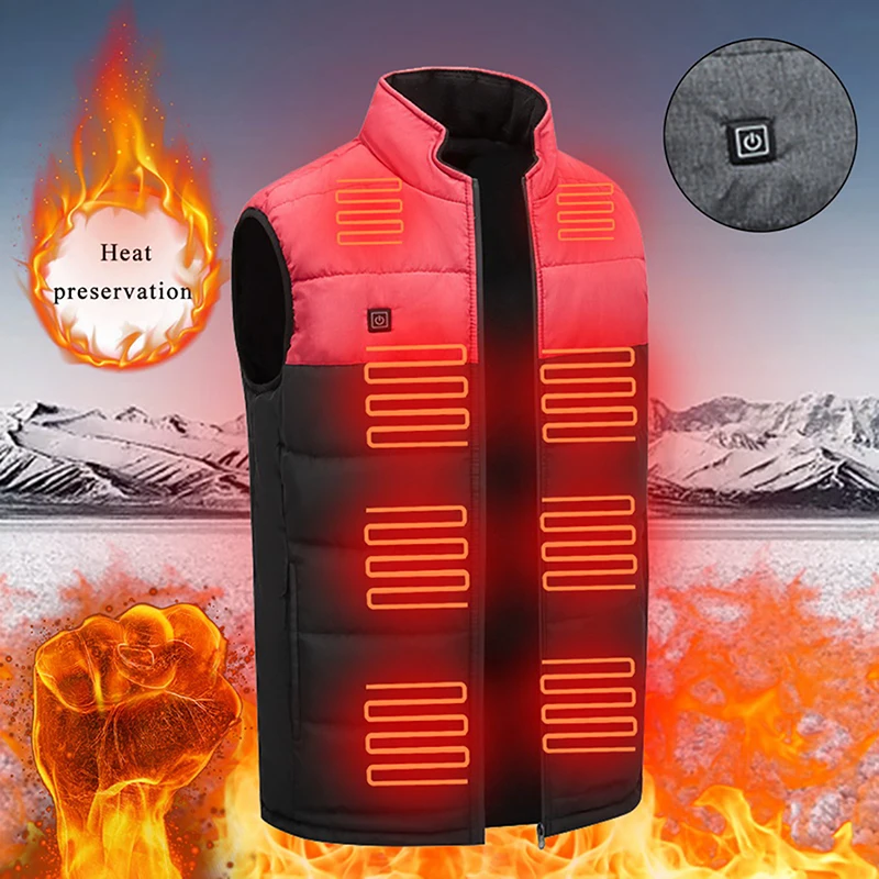 2020 4 Heated Zones Heating Vest Washable Usb Charging Heating Warm Vest Control Temperature Outdoor
2020 4 Heated Zones Heating Vest Washable Usb Charging Heating Warm Vest Control Temperature Outdoor
