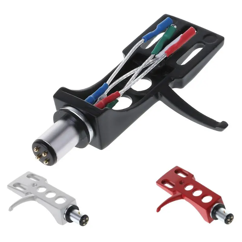 Universal LP Turntable Phono Headshell Mount Replacement with Lead WireODB$