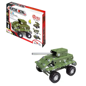 2018 NEW Creative four-in-one metal fire truck series assembled building blocks toys children's puzzle disassembly alloy model 
2018 NEW Creative four-in-one metal fire truck series assembled building blocks toys children's puzzle disassembly alloy model