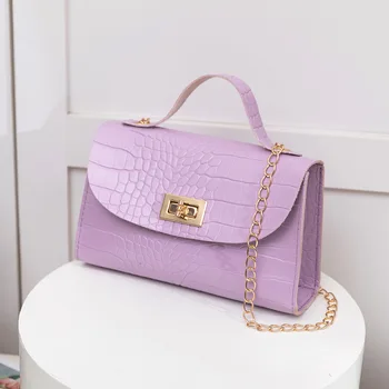 2020 Summer and Autumn Handbags New Korean Style Tide Crocodile Pattern Small Crossbody Bag Shoulder Diagonal Chain Women Bag
2020 Summer and Autumn Handbags New Korean Style Tide Crocodile Pattern Small Crossbody Bag Shoulder Diagonal Chain Women Bag