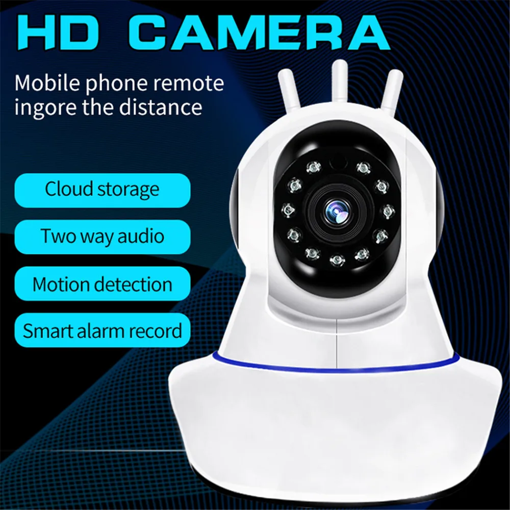 Kebidumei Wi-Fi камера ночного видения CCTV 2 МП радионяня HD IP-камера беспроводная