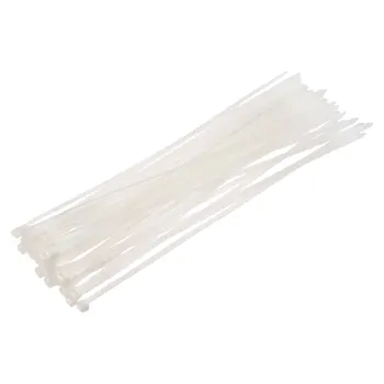 uxcell 150pcs Cable Zip Ties 300mmx4mm Self-Locking Nylon Tie Wraps White
uxcell 150pcs Cable Zip Ties 300mmx4mm Self-Locking Nylon Tie Wraps White