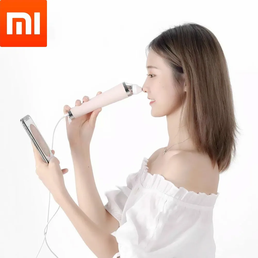 Xiaomi Youpin Электрический визуальный прибор для удаления акне вакуумный черных